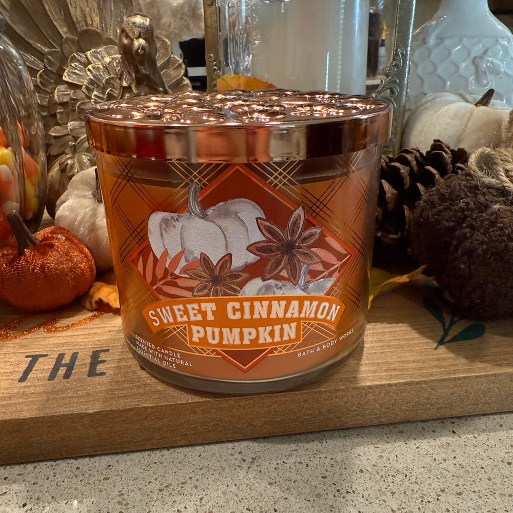 NWT | Bath & Bodyworks Sweet Cinnamon Pumpkin Candle